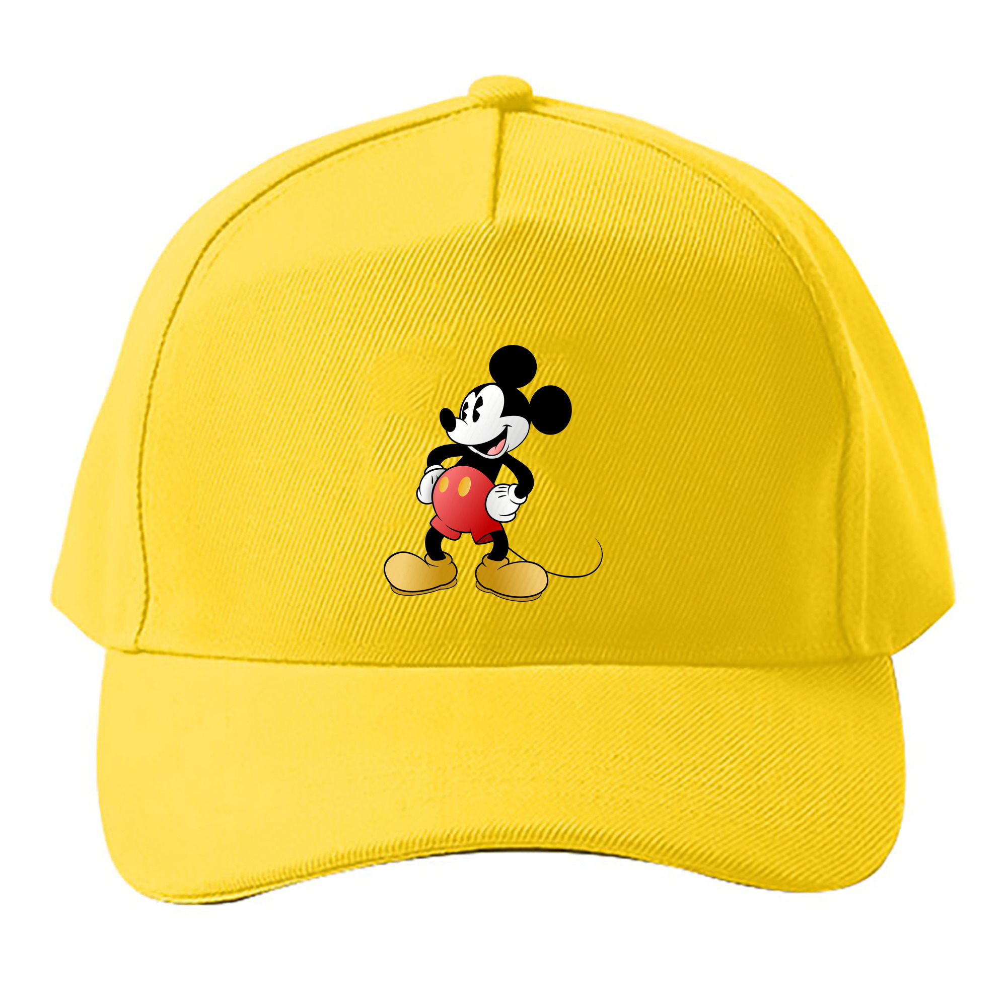 （画像用） ミッキーマウス Mickey Mouse ベースボールキャップ 綿100％ 男女兼用 帽子 スポーツ